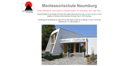 Desktop Screenshot of montessorischule-naumburg.de